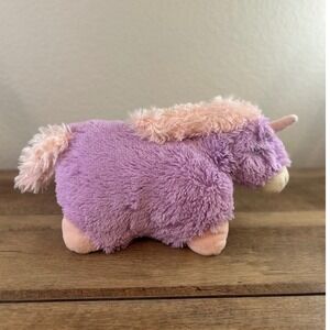 Pillow Pets Pee-Wees Purple Unicorn Plush Small 11 inch Stuffed Animal